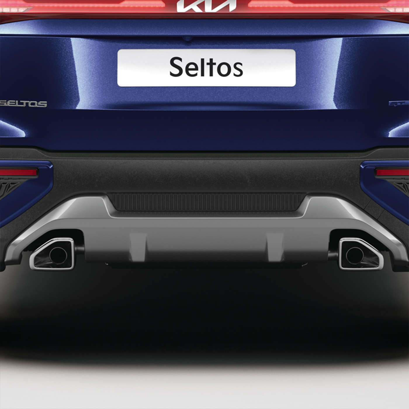 2023 Kia EV6 Accelerating On A Narrow Road Front View