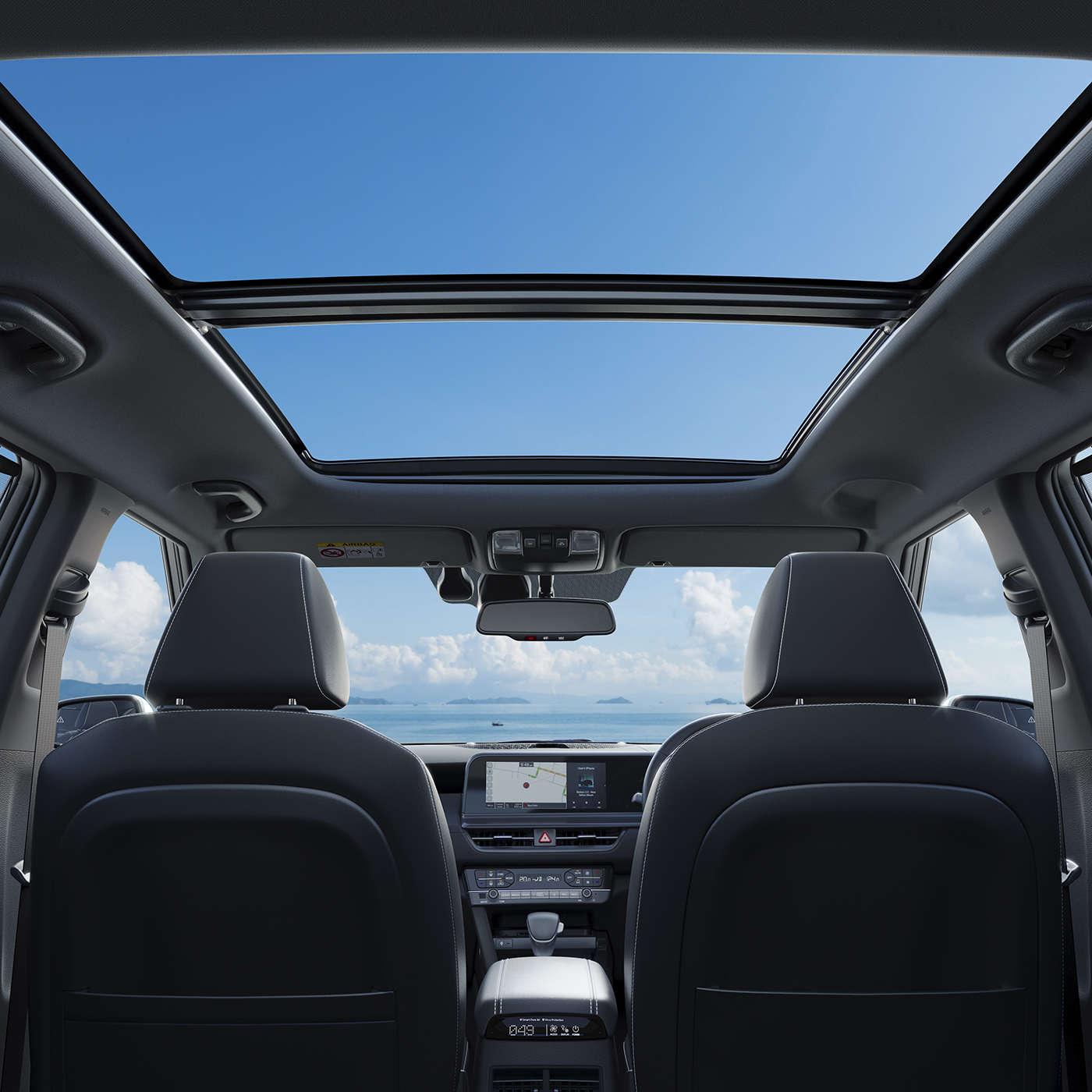 2023 Kia EV6 Convenient Map Of Nationwide Charging Stations