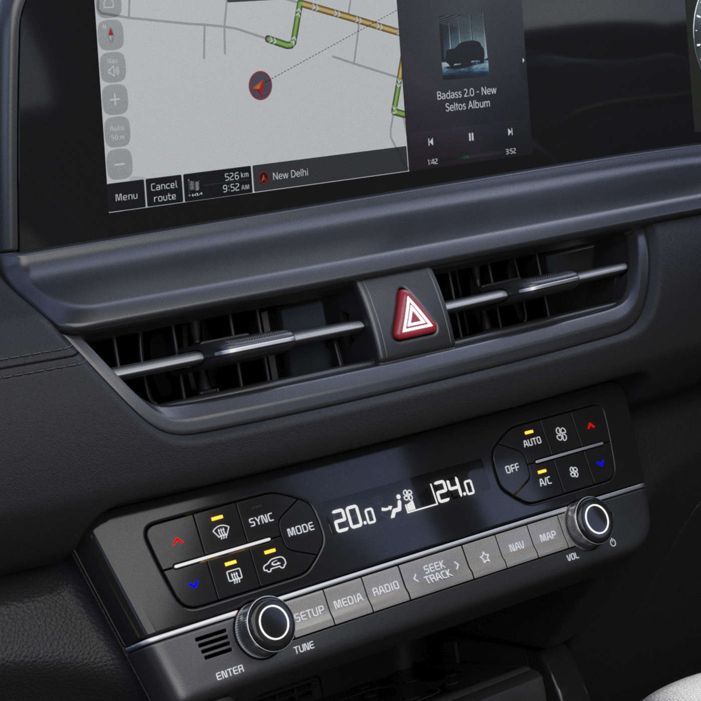 2023 Kia EV6 Charging With An Ultra-Fast DC Fast Charger Rear Three-Quarter View